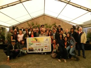 Picture of the various people who joined us on our Konkani Rocks Europe Tour. Great energy that we will never forget!