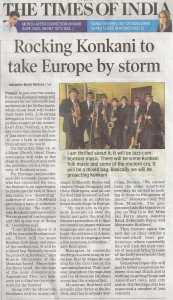 Konkani Rocks Europe 2011