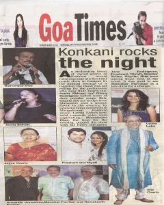 Rain or Shine Konkani Rocks 2012