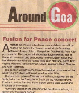 24th October 2008, Gomantak times