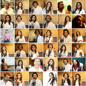 36 singers graced the Goenkarponn Goa Song, and we thought of making a collage of all of them. We are so grateful and delighted at this mega unity that has come about through this project!