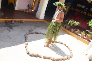 Ashton Gonsalves in the circle of love