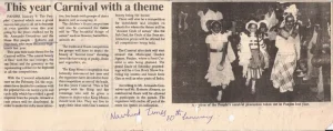 Carnival Theme of the 1980's!
