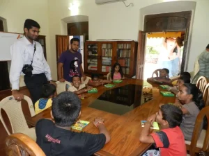 Cartoon Workshop at the Gonsalves Mansion