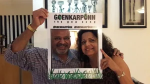 Debbie and Hubert Gomes were all gung ho about Goenkarponn!