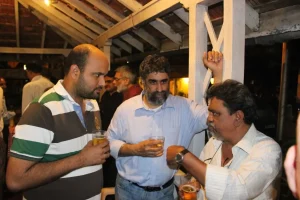It was nice to have Manohar Shetty with us, we have high regard for his skills in the literary field!
