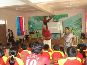 It_s always so nice to be involved with children!