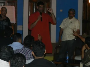 Jeroninio Almeida introduces the meet