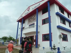 Arriving at King_s School!