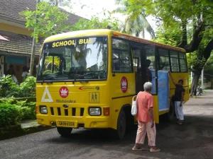 King_s School is so good, they are so organized. They sent their bus to pick up the musicians, and Aduzinda Gonsalves joined them too!
