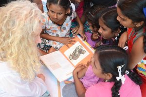 Kirsty Murray Interacting with kids