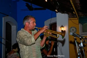 Marcus Wyatt was absolutely amazing on the trumpet, what beautiful African sounds that stunned us all!