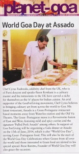 Planet Goa has always been so supportive of what we do!
