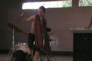 She is so animated!