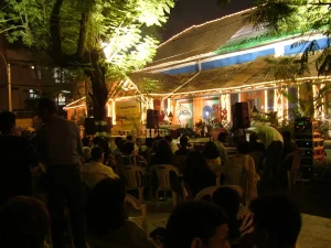 The audience