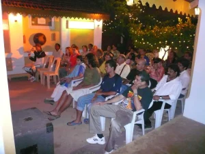 The crowd
