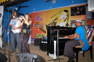 Warren Byrd on the piano, and Saskia on the trumpet, have been absolute regulars at the Home of Jazz!