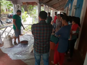 Workshop on planting trees with Karan Manral