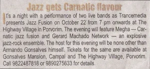 Highway Village - Carnatic Jazz