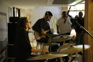 A view of the band!