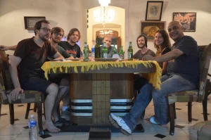 Dinner at the Gonsalves Mansion