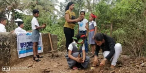 Tree plantation at various school
