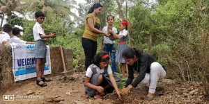 Tree plantation at various school