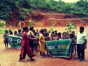 Tree plantation at various school
