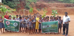 Tree plantation at various school