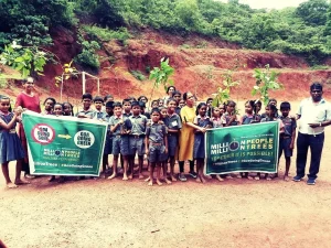 Tree plantation at various school