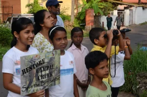 Kids from Hamara School are all happy