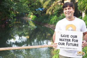 Writer Rohan GOvenkar supports the campaign