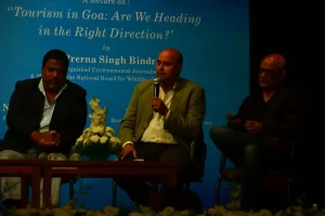 Discussion at Mathany Saldanha's Memorial